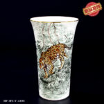Hermes Carnets D'Equateur Breakfast Cup and Saucer Jungle Set