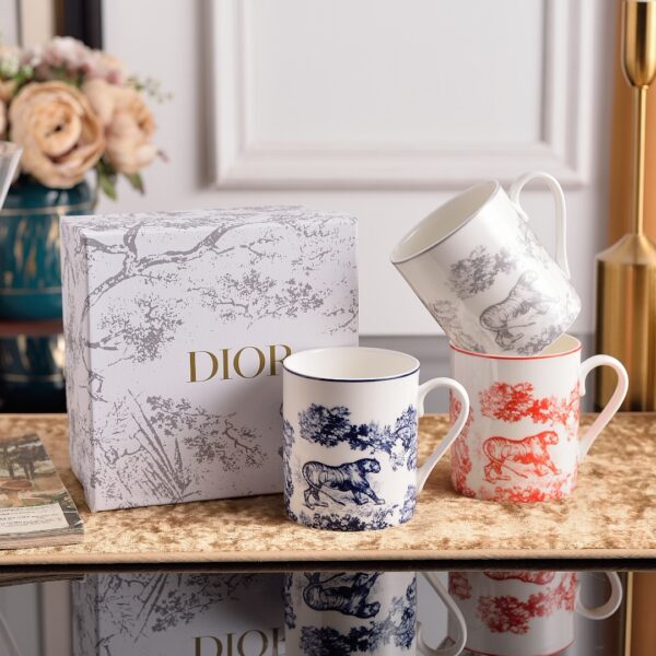 Dior Toile de Jouy Dishes bone china